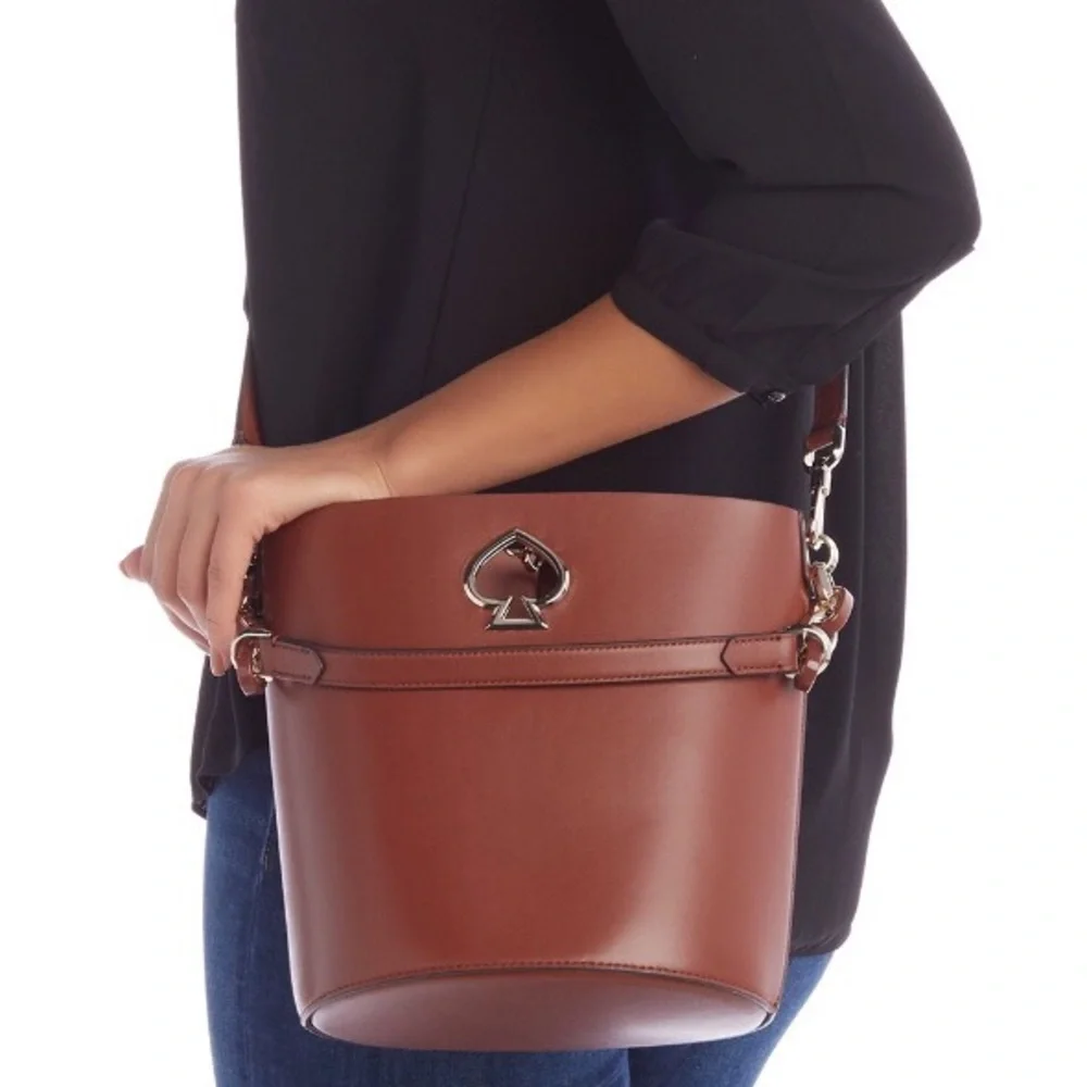 Kate Spade Suzy Leather Bucket Bag - Picture 2 of 8